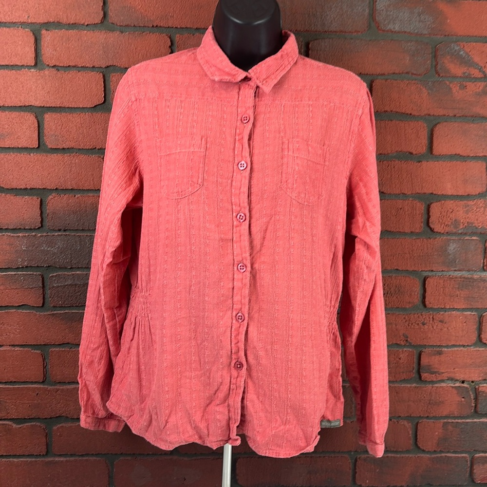 Woolrich Shirt Womens Medium Button Down